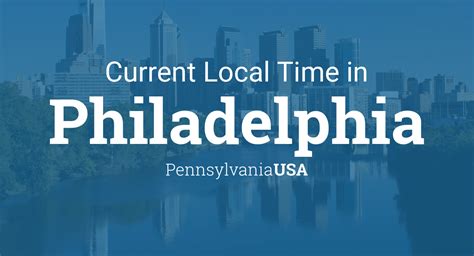 What is the time zone in philadelphia - Exact time now, time zone, time difference, sunrise/sunset time and key facts for Philadelphia, Pennsylvania, United States. ... The IANA time zone identifier for Philadelphia is America/New_York. Domingo Novembro 5 2023. Latest change: Winter time started. Switched to UTC -5 / Eastern Standard Time (EST). The time was set back …